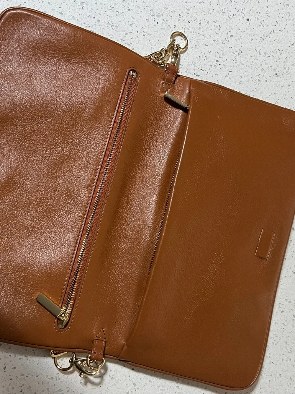 Tory Burch Reva Leather Shoulder Bag